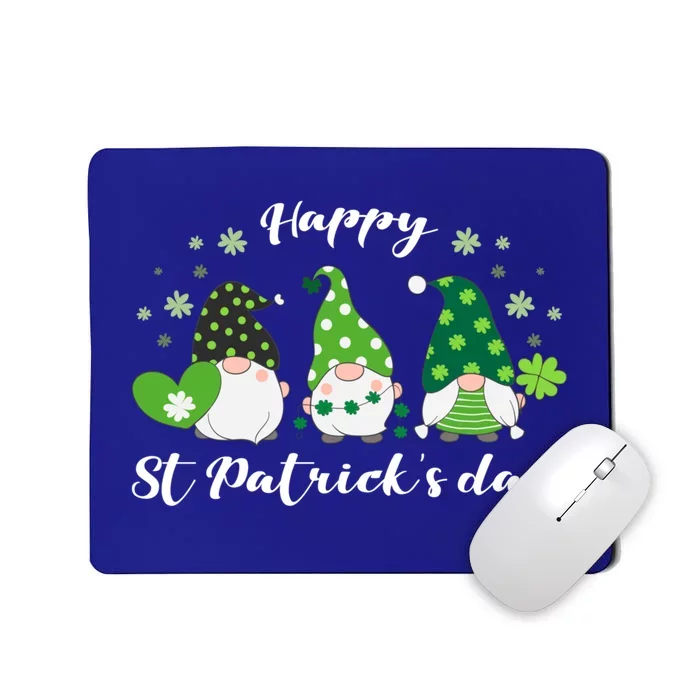 Happy St Patricks Day Green Gnome Irish Gift Mousepad