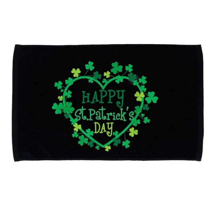 Happy St Patrick's Day Funny Saint Patrick Irish Cute Gift Microfiber Hand Towel