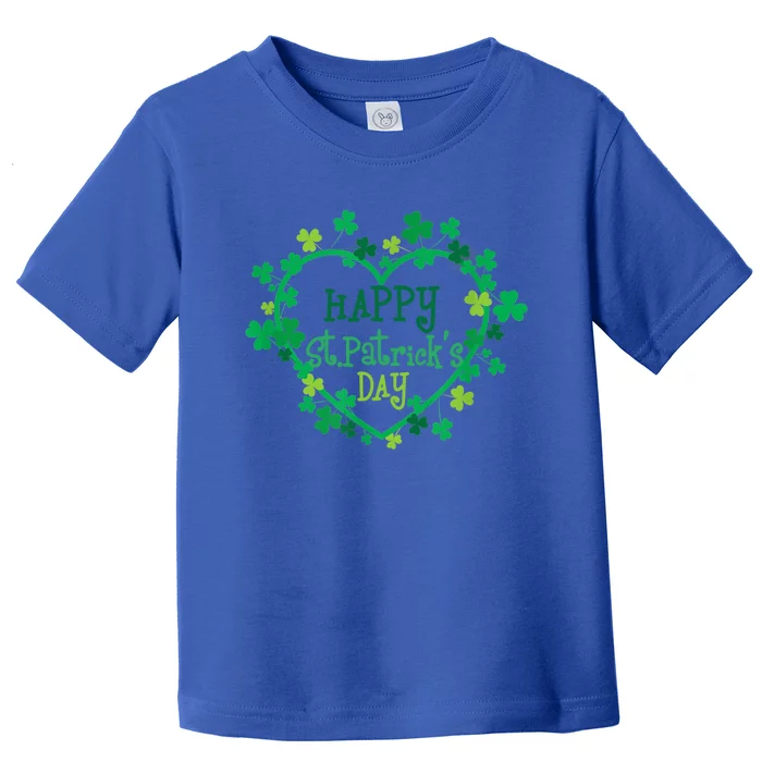 Happy St Patrick's Day Funny Saint Patrick Irish Cute Gift Toddler T-Shirt