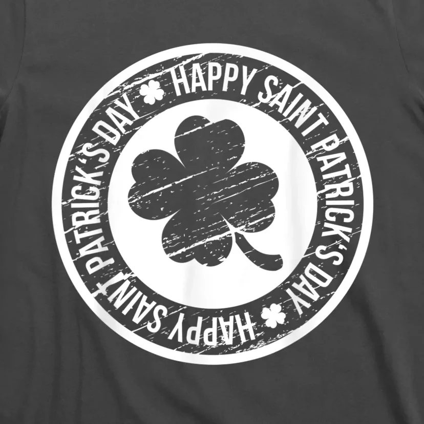 Happy St Patricks Day Irish Holiday Shamrock T-Shirt