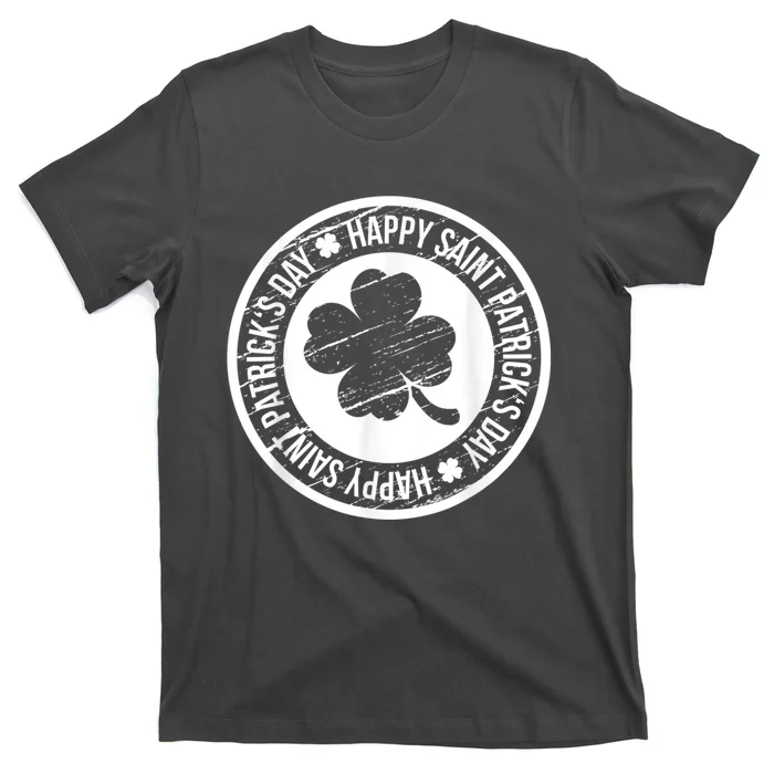 Happy St Patricks Day Irish Holiday Shamrock T-Shirt