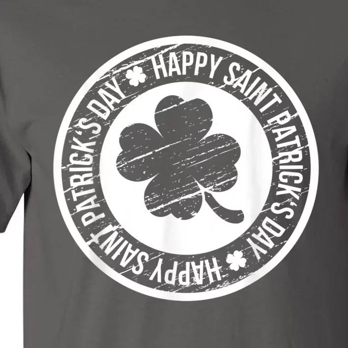 Happy St Patricks Day Irish Holiday Shamrock Tall T-Shirt