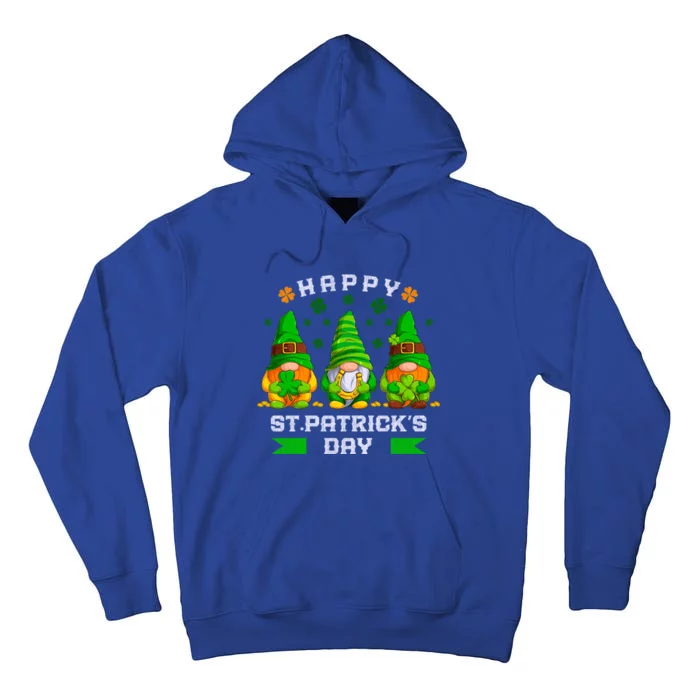 Happy St Patrick's Day Gnomes Gift Tall Hoodie