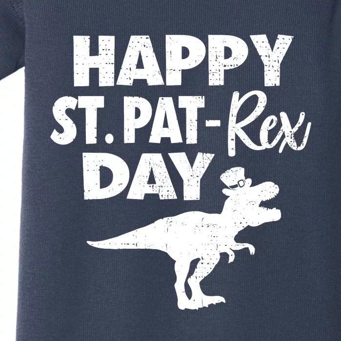 Happy St. Pat Rex Day Dino Funny St Patricks Day Baby Bodysuit