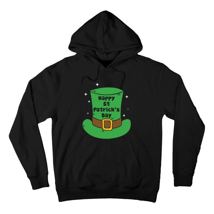 Happy St Patricks Day Green Hat Tall Hoodie