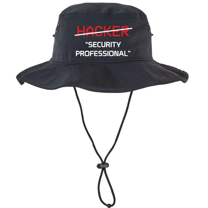 Hacker Security Professional Funny Programmer Gift Legacy Cool Fit Booney Bucket Hat