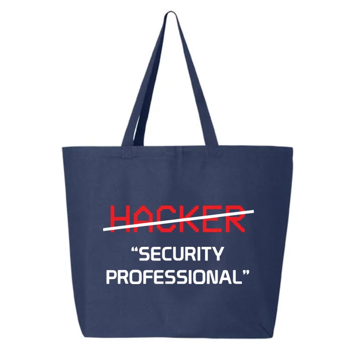 Hacker Security Professional Funny Programmer Gift 25L Jumbo Tote