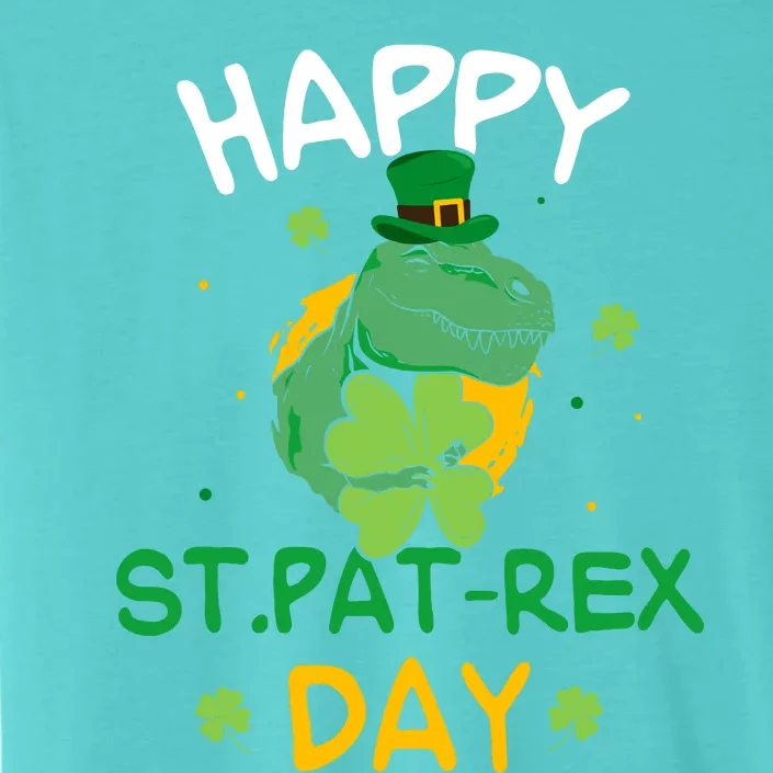 Happy St Pat Rex Day St Patricks Dinosaur Boy ChromaSoft Performance T-Shirt