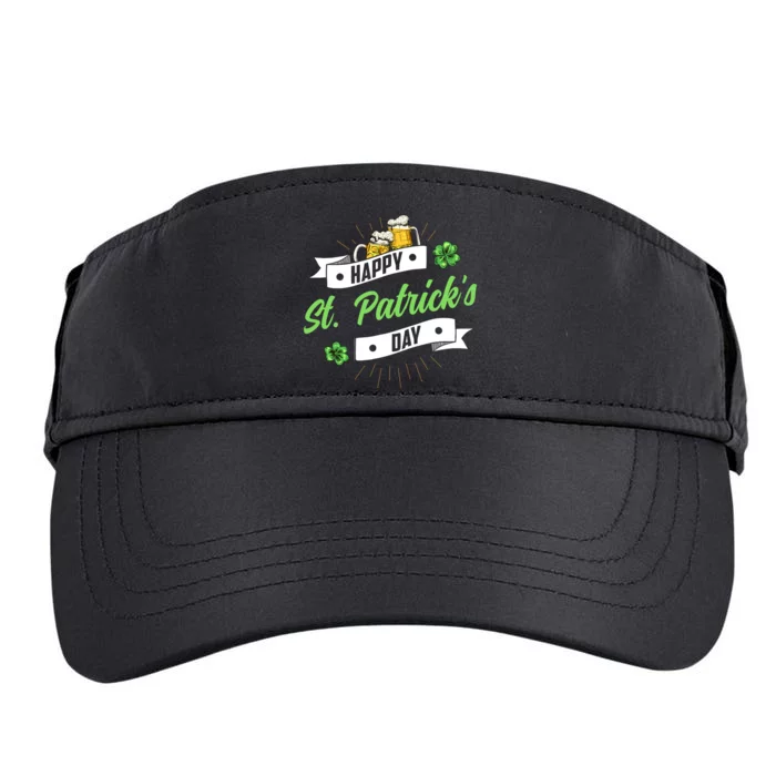 Happy St PatrickS Day Irish St. Patricks Day Ireland St Adult Drive Performance Visor