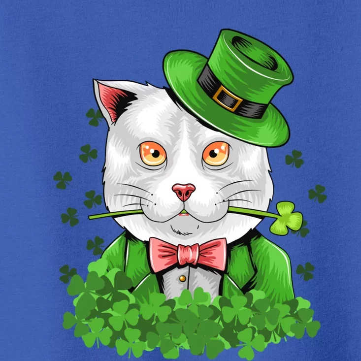 Happy St Patrick's Day St Patrick's Day Cat Luck Cute Gift Toddler T-Shirt