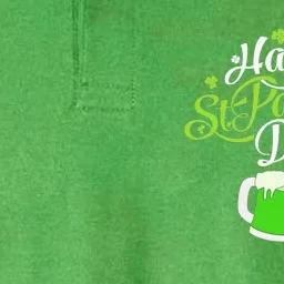 Happy St Patricks Day Green Beer Lucky Shamrock Softstyle Adult Sport Polo