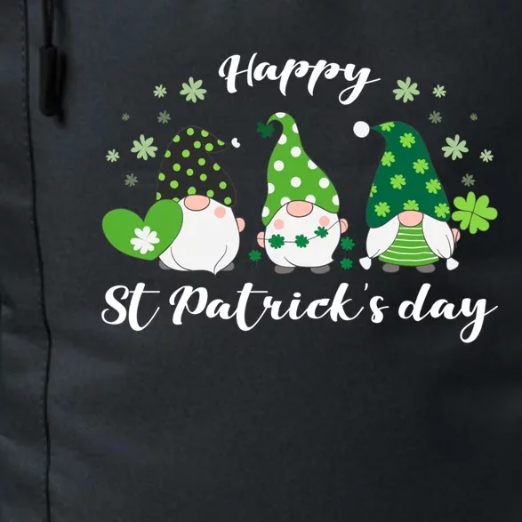 Happy St Patricks Day Green Gnome Irish Gift Daily Commute Backpack