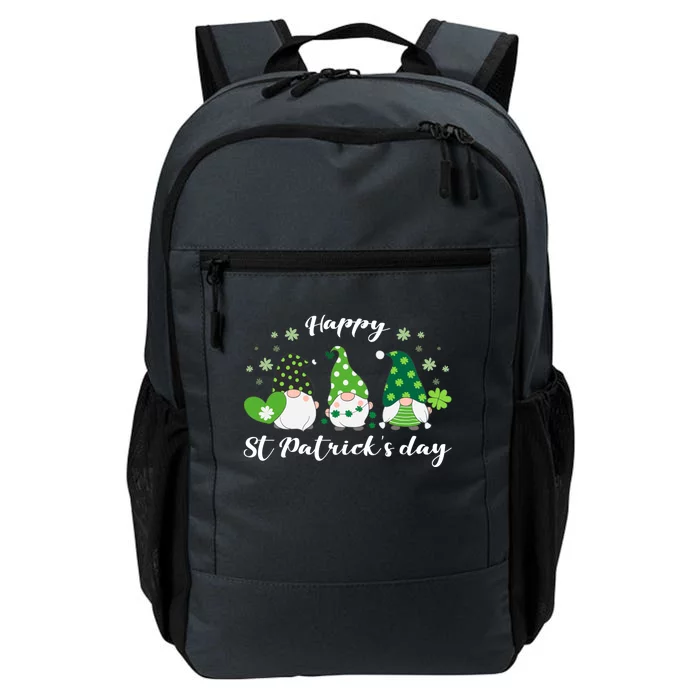 Happy St Patricks Day Green Gnome Irish Gift Daily Commute Backpack