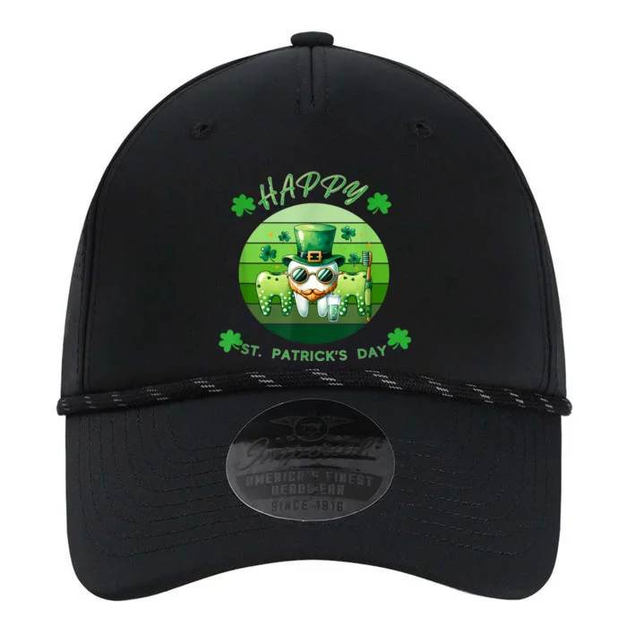 Happy St Patricks Day Dentist Dental Hygienist Design Performance The Dyno Cap