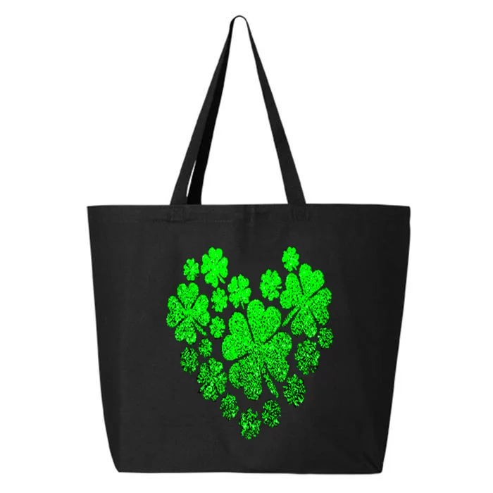 Happy St. Patrick Days Shamrock 25L Jumbo Tote