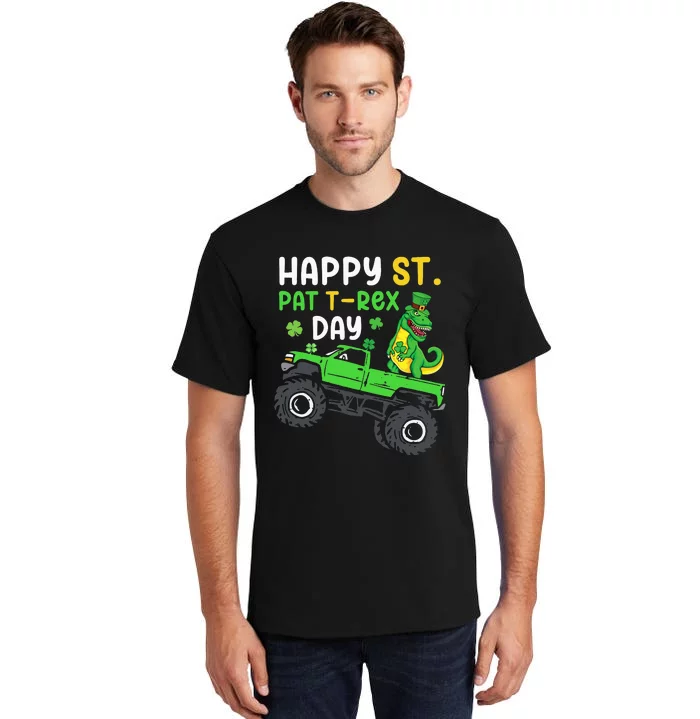 Happy St Pat Trex Day St Patrick's Day Trex Tall T-Shirt