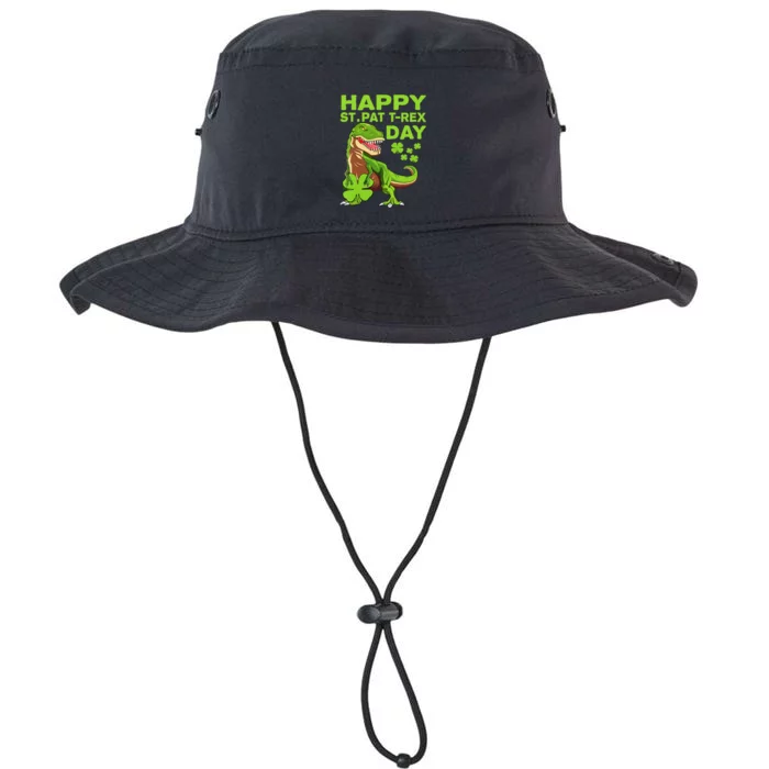 Happy St Pat Trex Day Dino St Patricks Day Legacy Cool Fit Booney Bucket Hat