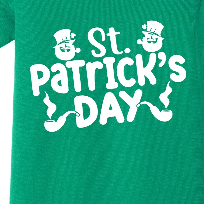 Happy St. Patricks Day Baby Bodysuit