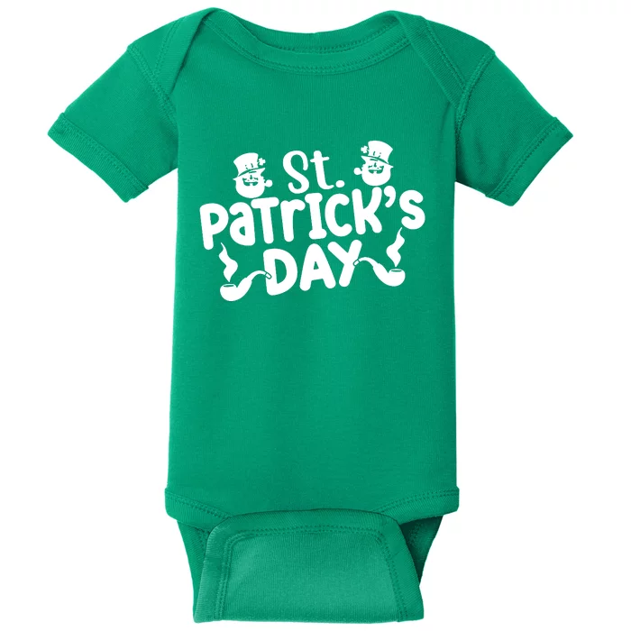 Happy St. Patricks Day Baby Bodysuit