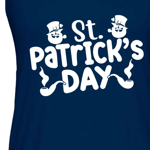 Happy St. Patricks Day Ladies Essential Flowy Tank