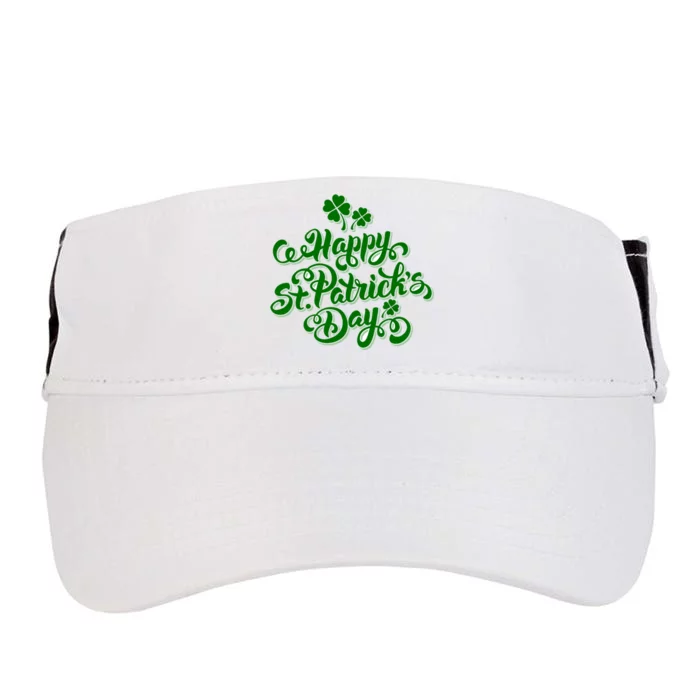 Happy St Patrick's Day Holiday Adult Drive Performance Visor