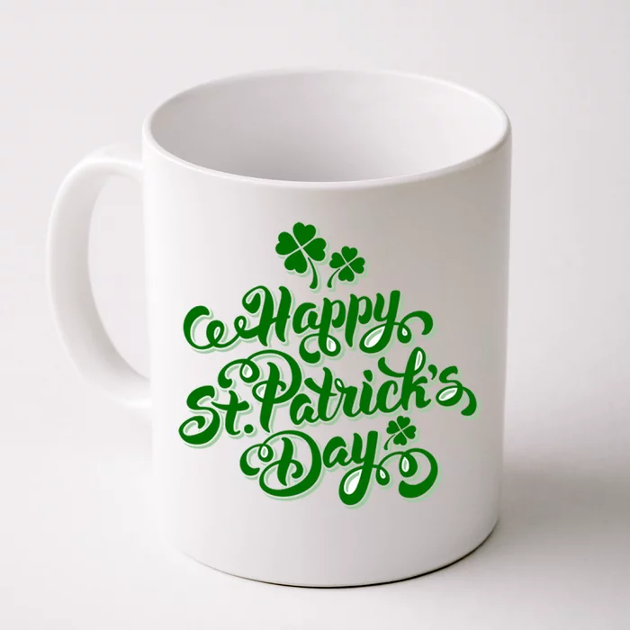 Happy St Patrick's Day Holiday Front & Back Coffee Mug