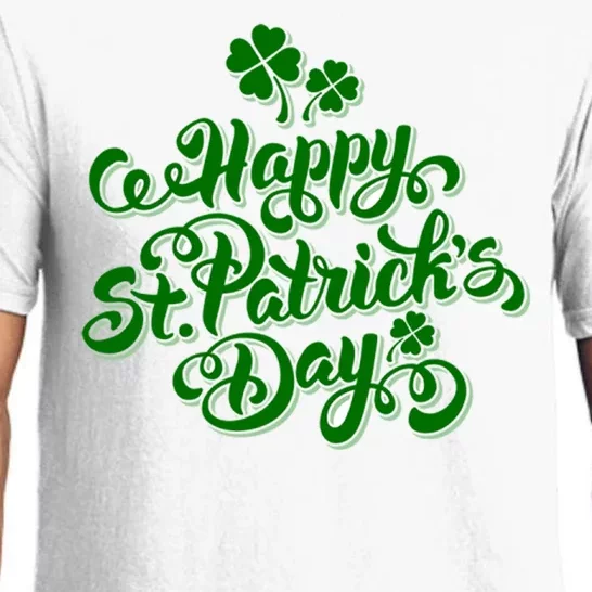 Happy St Patrick's Day Holiday Pajama Set