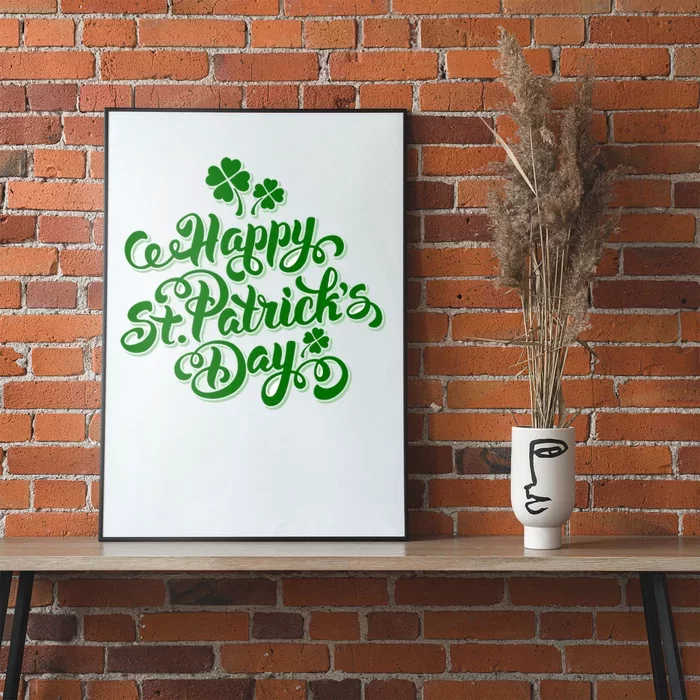 Happy St Patrick's Day Holiday Poster