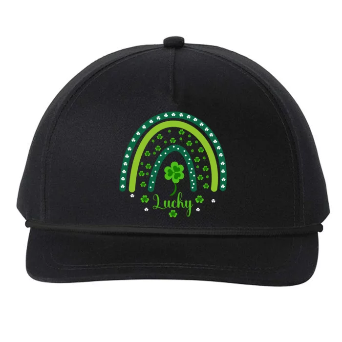 Happy St Patricks Day Gift Snapback Five-Panel Rope Hat