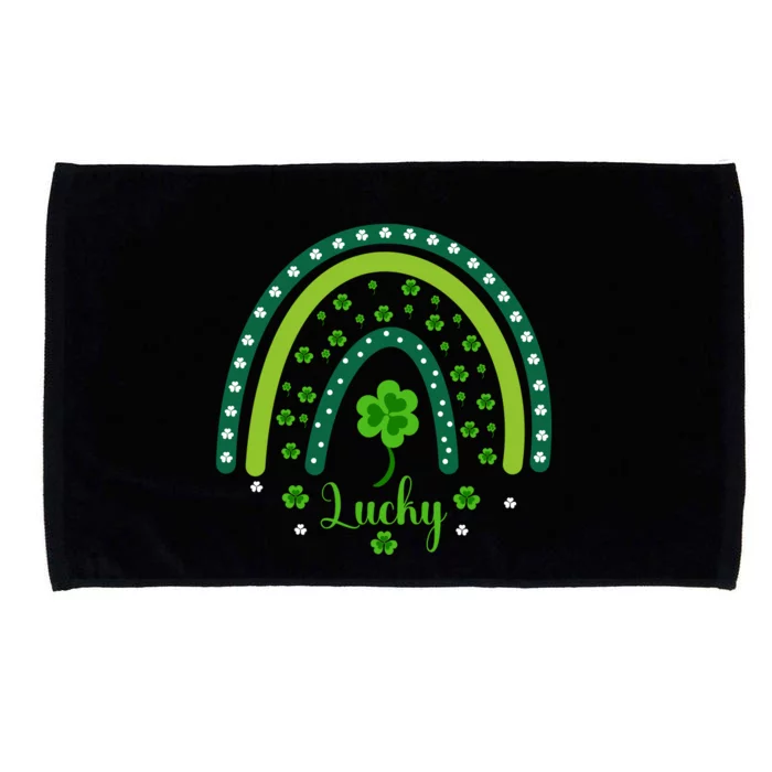 Happy St Patricks Day Gift Microfiber Hand Towel