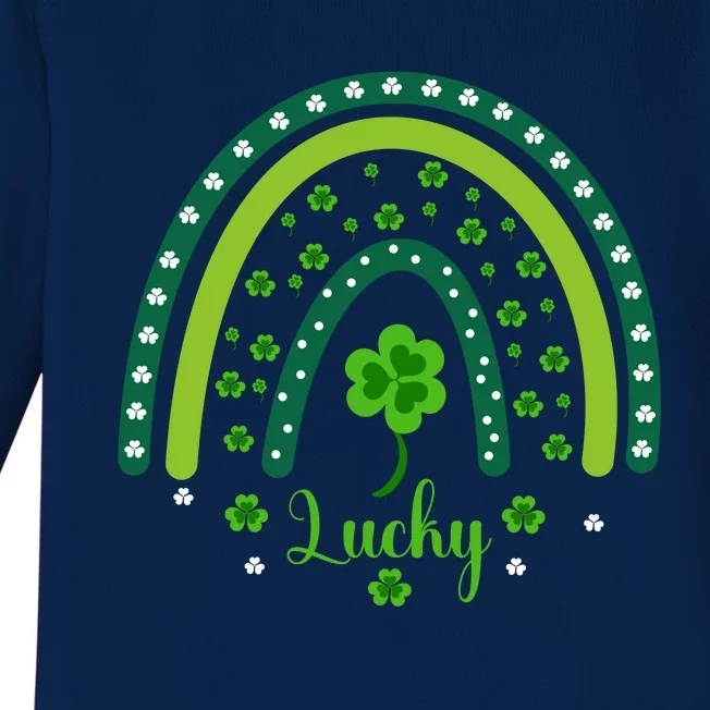 Happy St Patricks Day Gift Baby Long Sleeve Bodysuit