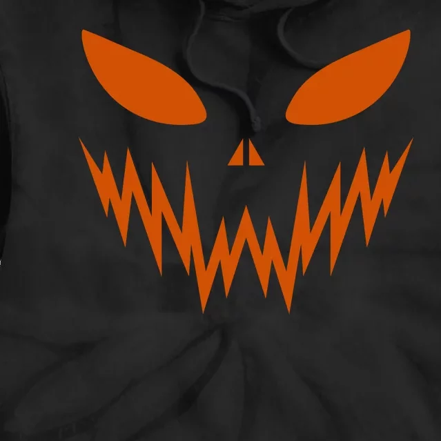 Halloween Spooky Pumpkin Tie Dye Hoodie