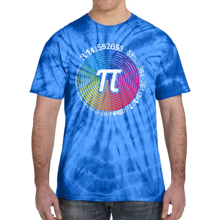 Hypnotic Spectrum Pi Math Science Geek 3 14 Pi Day Gift Tie-Dye T-Shirt