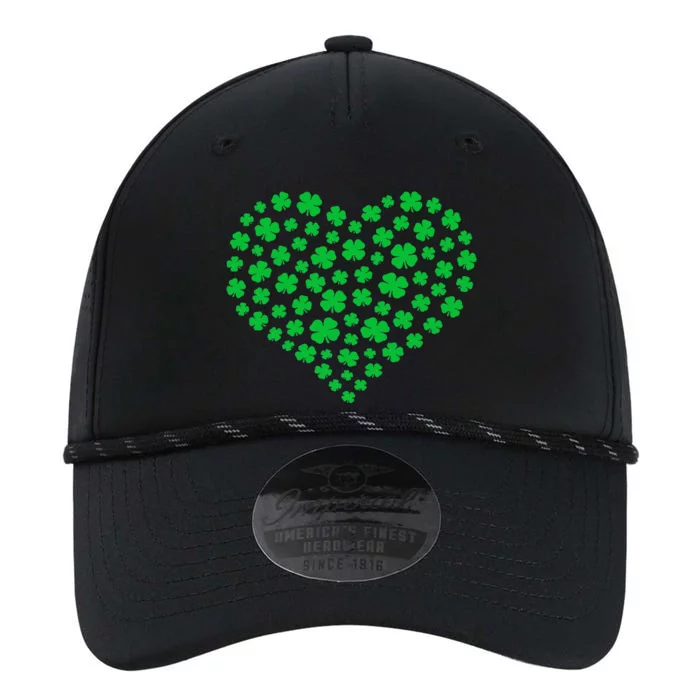 Heart St Patricks Day Shamrock Irish Performance The Dyno Cap