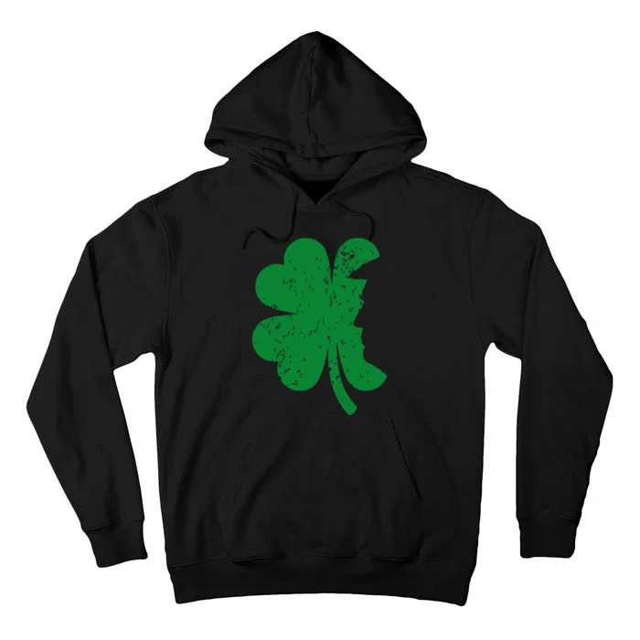 Happy St Patricks Day Clover Leaf Trump Distressed Tall Hoodie