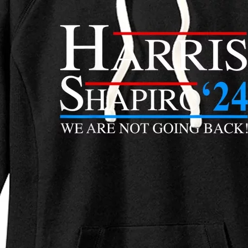 Harris Shapiro2024 President Kamala Harris 2024 Women's Fleece Hoodie