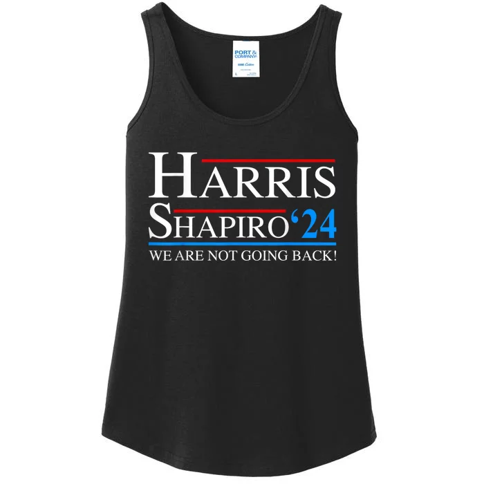 Harris Shapiro2024 President Kamala Harris 2024 Ladies Essential Tank