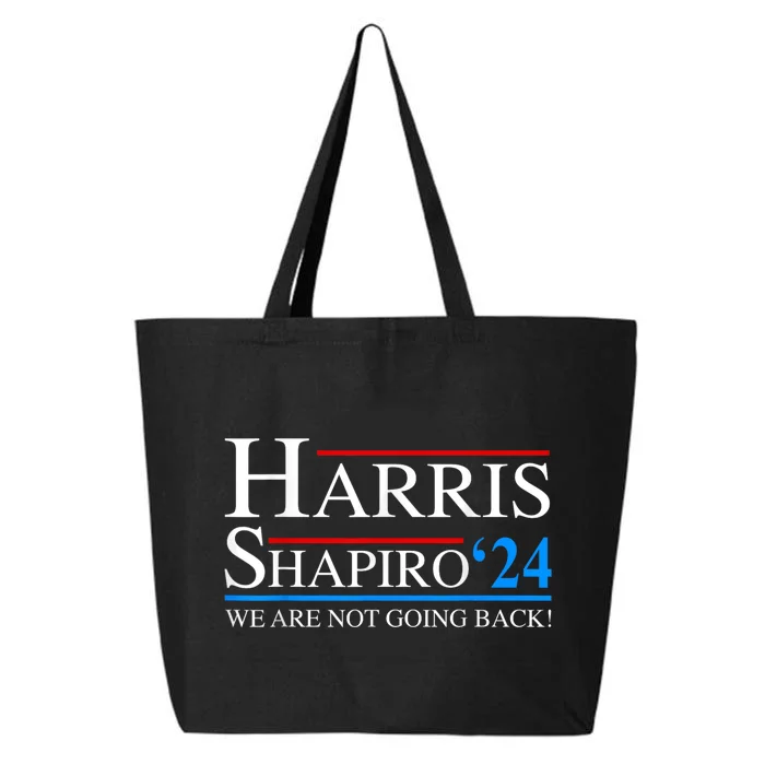 Harris Shapiro2024 President Kamala Harris 2024 25L Jumbo Tote