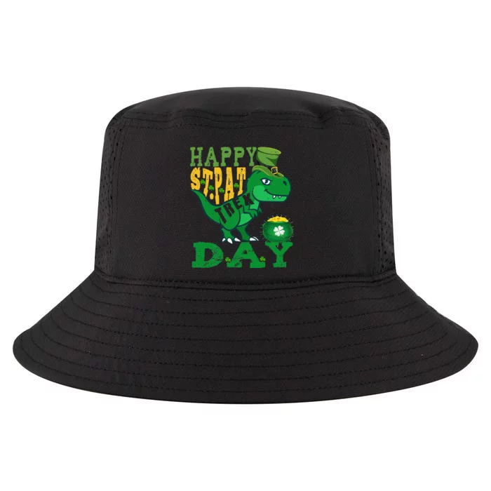 Happy St. PatRex Day Saint Patrick's Day Dinosaur Cool Comfort Performance Bucket Hat