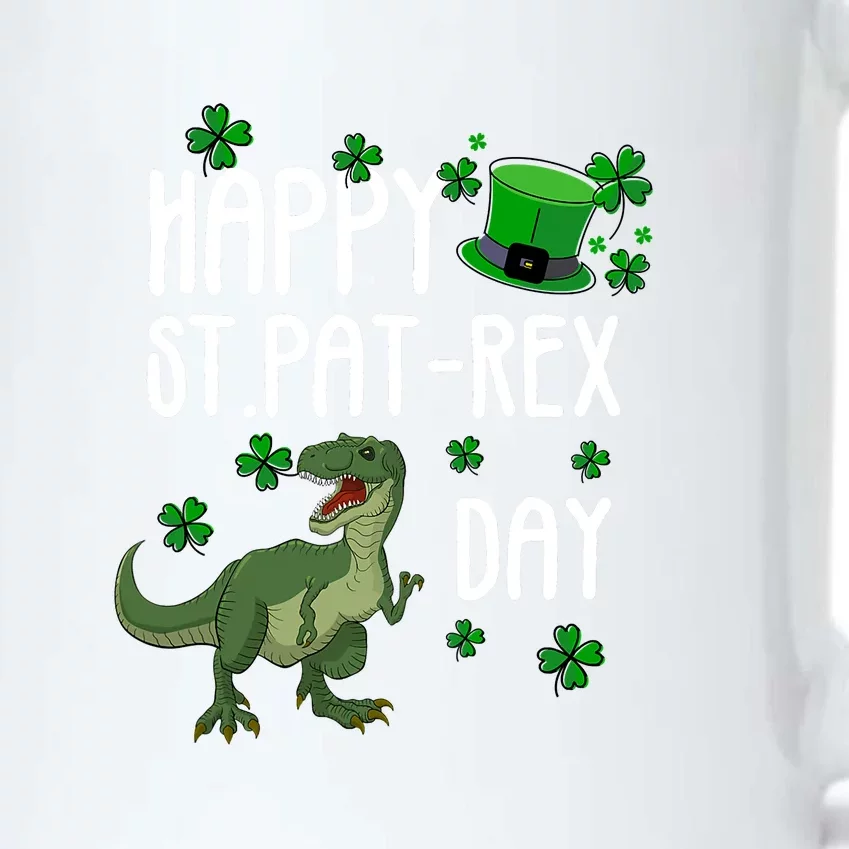 Happy St Pat Rex Day St Patrick Day Lucky T Rex Black Color Changing Mug