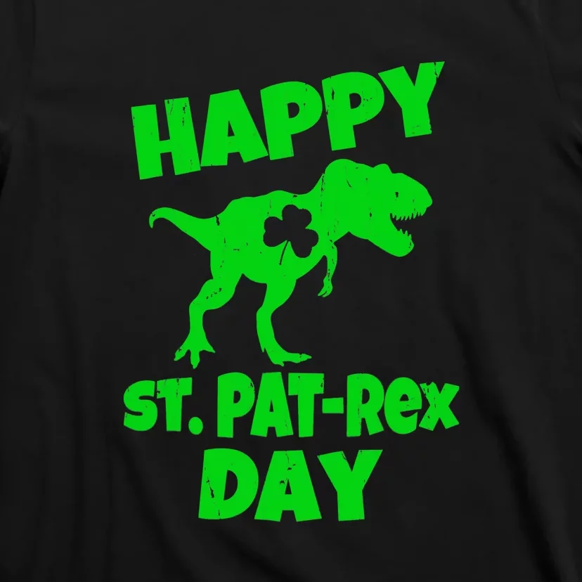 Happy St Pat Trex Day Dino St Patricks Day T-Shirt