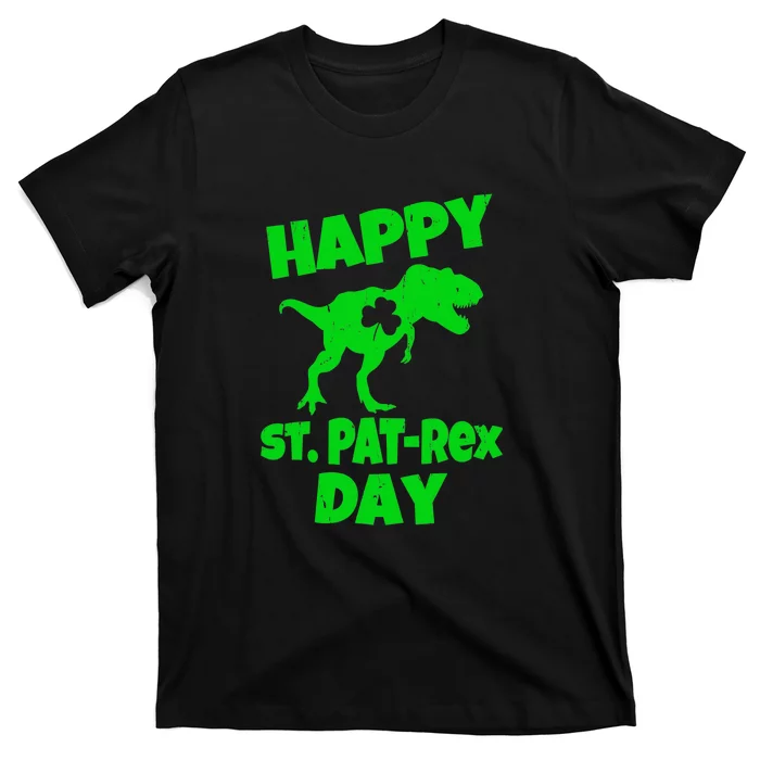 Happy St Pat Trex Day Dino St Patricks Day T-Shirt