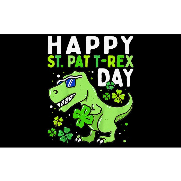 Happy St Pat T Rex Saint Patrick's Day Dinosaur Love Love Bumper Sticker