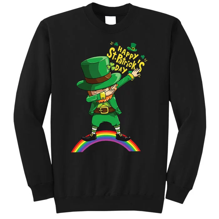 Happy Saint Patrick's Day Leprechaun Dab Sweatshirt