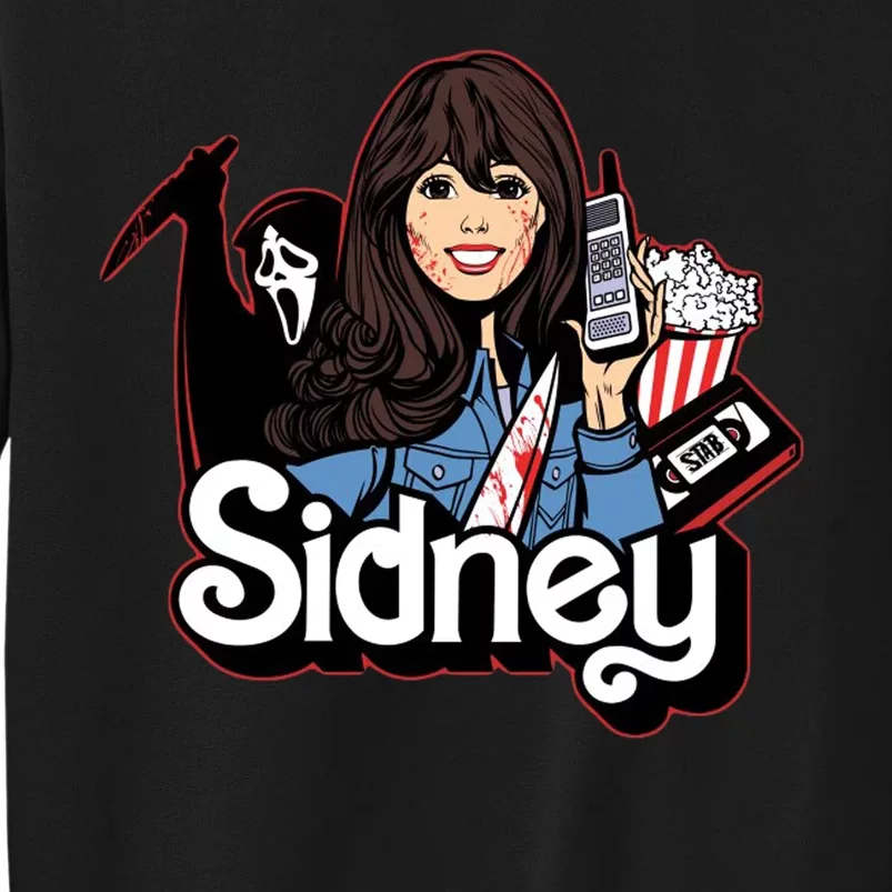 Hello Sidney Phone Call Scary Movie Tall Sweatshirt