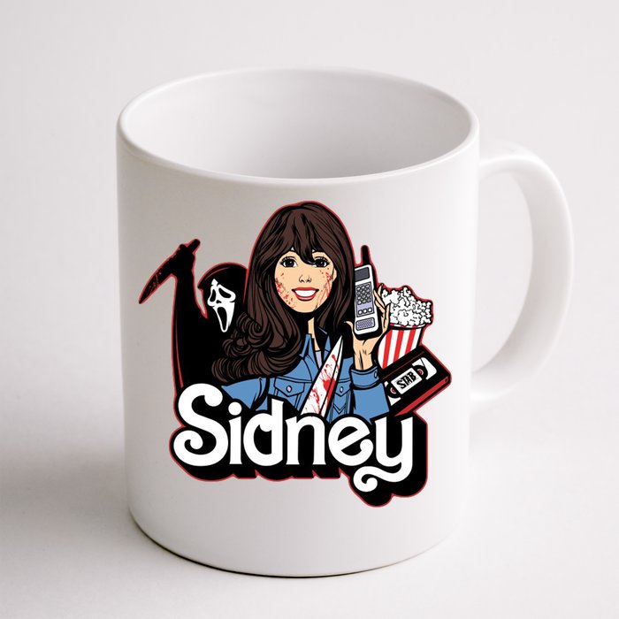 Hello Sidney Phone Call Scary Movie Front & Back Coffee Mug