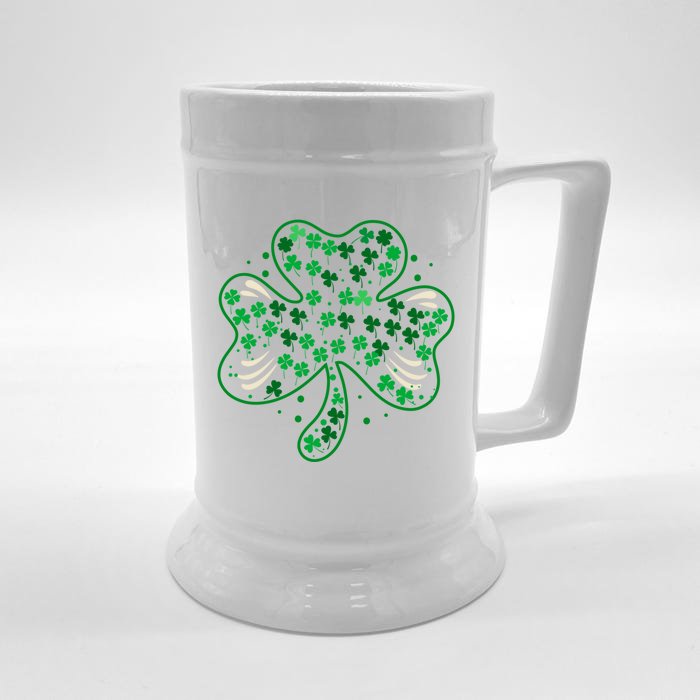 Happy St Patrick's Day Cute Gift Front & Back Beer Stein