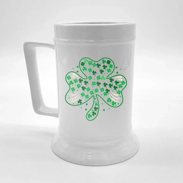 Happy St Patrick's Day Cute Gift Front & Back Beer Stein