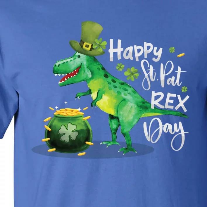 Happy St Pat Rex Day St Patrick's Day Dinosaur Gift Tall T-Shirt