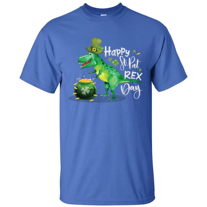 Happy St Pat Rex Day St Patrick's Day Dinosaur Gift Tall T-Shirt